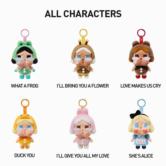 POP MART Accessories - CRYBABY Crying Again Series-Vinyl Face Plush Blind Box Confirmed